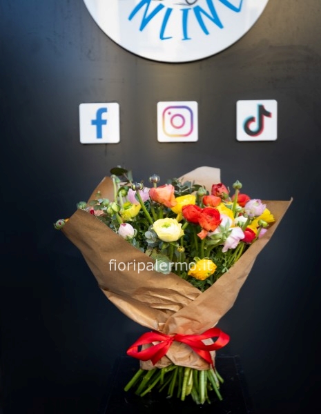 Bouquet ranuncoli 