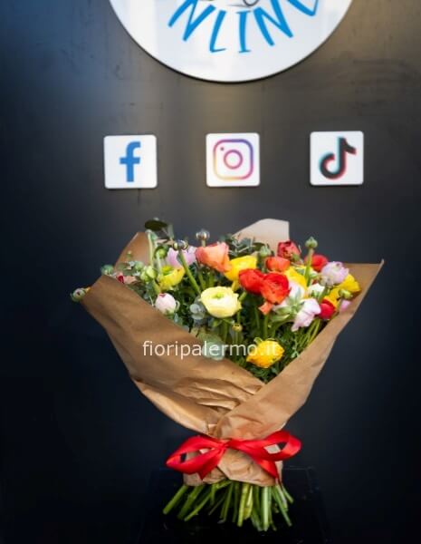 Bouquet ranuncoli